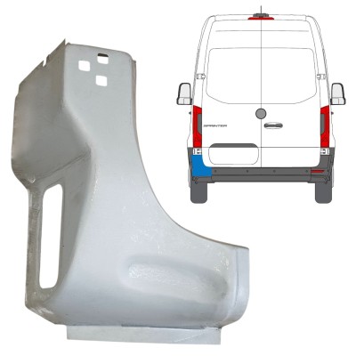 Galinis kampas už Mercedes Sprinter 2018- / Kairė 14652