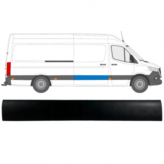 Sparno juosta stumdomų durų už Mercedes Sprinter 2018- / Dešinė 12932