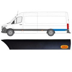 Sparno juosta galinio sparno su lempa už Mercedes Sprinter 2018- / Kairė / Rinkinys 12971