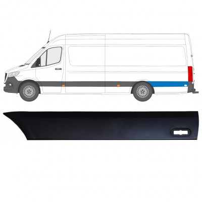 Sparno juosta galinio sparno už Mercedes Sprinter 2018- / Kairė 12943