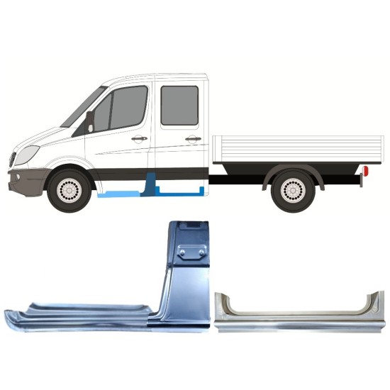 Remonto komplektas už Volkswagen Crafter 2005-2017 / Kairė / 15525