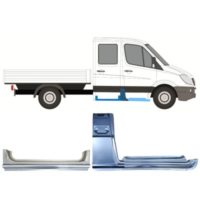 Remonto komplektas už Volkswagen Crafter 2005-2017 / Dešinė / 15524