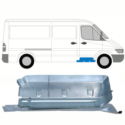 Laiptas su slenksčio dalimi už Mercedes Sprinter 1995-2006 / Dešinė 8556