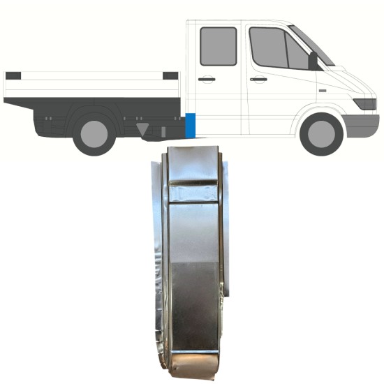 Galinis kampas už Mercedes Sprinter 1995-2006 / Dešinė 16398