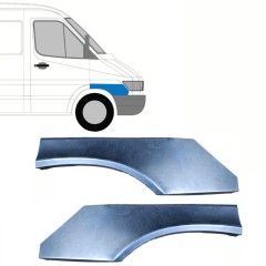 Sparno apatinė dalis už Mercedes Sprinter 1995-2006 / Kairė + Dešinė / Rinkinys 10151