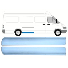 Galinės arkos priekinė dalis už Mercedes Sprinter 1995-2006 / Kairė + Dešinė / Rinkinys 9864