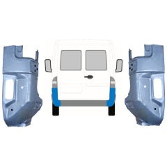 Galinis kampas už Mercedes Sprinter 1995-2006 / Kairė + Dešinė / Rinkinys 9715