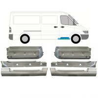 Slenkstis vidinė dalis + sparnas + priekinio laiptelio dalis už Mercedes Sprinter 1995-2006 / Rinkinys 10534
