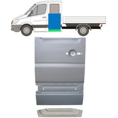 Galinių durų vidinė + išorinė dalis už Mercedes Sprinter 2006-2018 / Kairė / Rinkinys 11715
