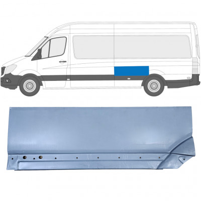 Galinė arka už Mercedes Sprinter 2006- / Kairė 8552