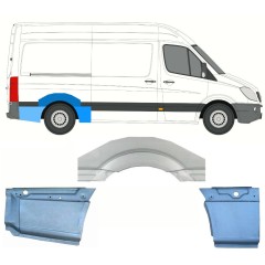 Galinė arka už Mercedes Sprinter 2006-2018 / Dešinė / Rinkinys 8715