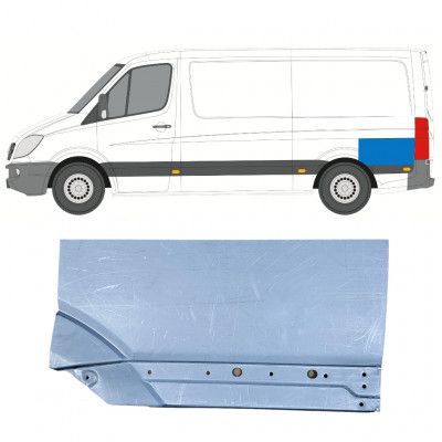 Galinė arka už Mercedes Sprinter 2006- / Kairė 11274