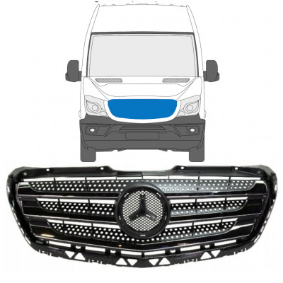 Grotelės už Mercedes Sprinter 2013-2018 8419