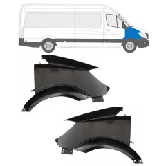 Priekinis sparnas už Mercedes Sprinter 2013-2018 / Kairė + Dešinė / Rinkinys 14948