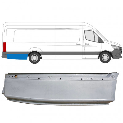Galinė arka už Mercedes Sprinter 2018- / XLWB / Dešinė 8185