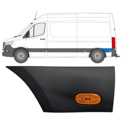Sparno juosta galinio sparno su lempa už Mercedes Sprinter 2018- / Kairė / Rinkinys 12967