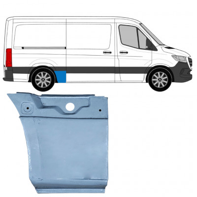 Galinė arka už Mercedes Sprinter 2018- / SWB / MWB / Standartinis / Dešinė 8189