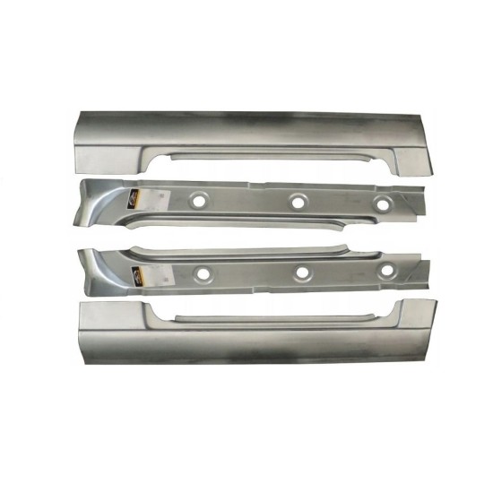 Slenkstis priekinis vidinė + išorinė dalis už Mercedes Sprinter 1995-2006 / Kairė + Dešinė / Rinkinys 10435