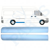 Galinės arkos priekinė dalis už Mercedes Sprinter 1995- / LWB / Kairė + Dešinė / Rinkinys 9864