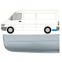 Galinės arkos apatinė dalis už Mercedes Sprinter 1995- / MWB / Kairė 8145