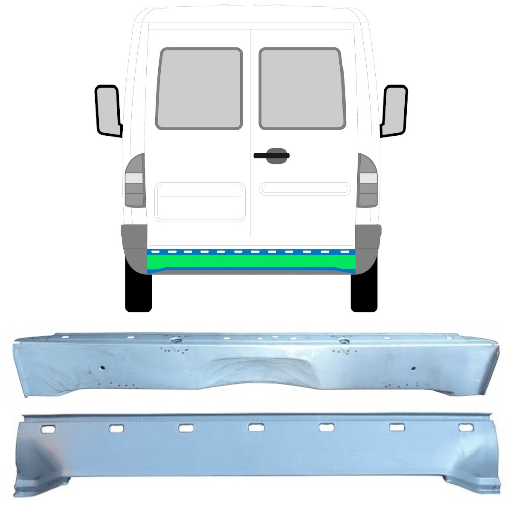 Galinė Dalis Už Mercedes Sprinter 1995- / Rinkinys 11707