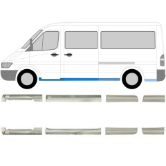 Remonto komplektas už Mercedes Sprinter 1995-2006 / Kairė + Dešinė / 6755
