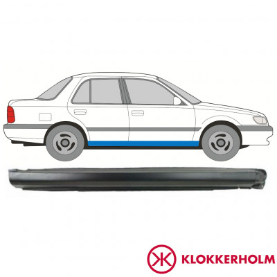 Slenkstis, apatinė už Nissan Sunny N14 1991-1994 / Dešinė 11055