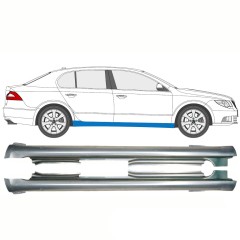 Visas slenkstis už Skoda Superb 2008-2015 / Kairė + Dešinė / Rinkinys 10759