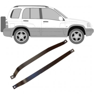 Kuro bako laikikliai už Suzuki Grand Vitara 1997-2005 9357