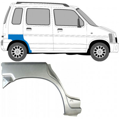 Galinė arka už Suzuki Wagon R+ 1993-2000 / Dešinė 7037