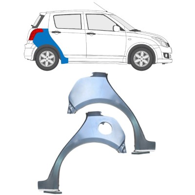 Galinė arka už Suzuki Swift 2005-2010 / Kairė + Dešinė / Rinkinys 16258