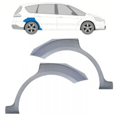 Galinė arka už Ford S-MAX 2006-2015 / Kairė + Dešinė / Rinkinys 15174