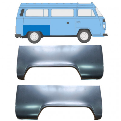 Galinė arka už VW Transporter T2 1967-1979 / Kairė + Dešinė / Rinkinys 10506