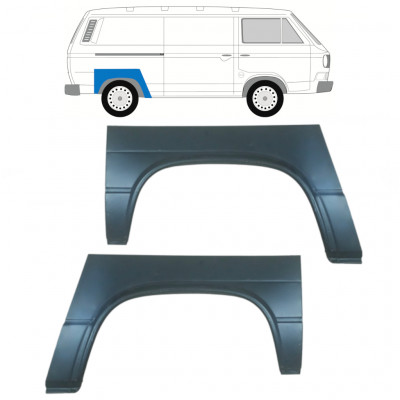 Galinė arka už VW Transporter T3 1979-1992 / Kairė + Dešinė / Rinkinys 9779