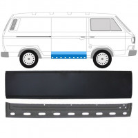 Stumdomų durų vidinė + išorinė dalis už VW Transporter T3 1979-1992 / Dešinė / Rinkinys 11637