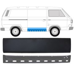 Stumdomų durų vidinė + išorinė dalis už Volkswagen Transporter T3 1979-1992 / Dešinė / Rinkinys 11637