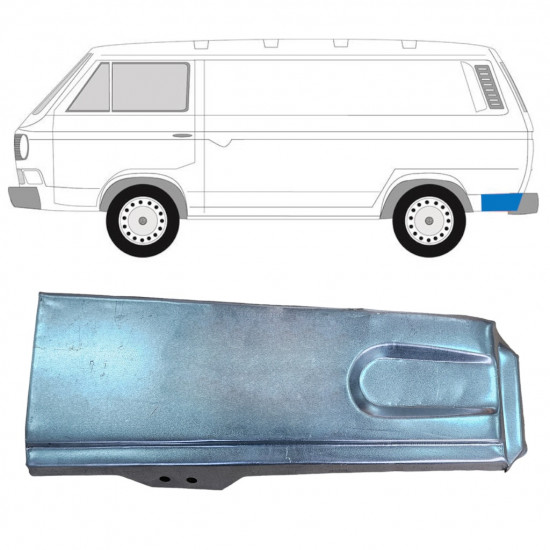 Galinė arka už VW Transporter T3 1979-1992 / Kairė 11632