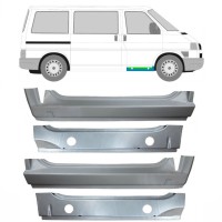 Slenkstis priekinis vidinė + išorinė dalis už Volkswagen Transporter T4 1990-2003 / Rinkinys 9907