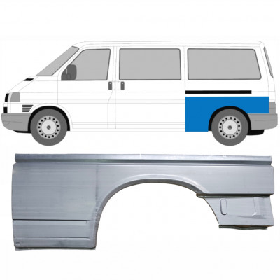 Galinė arka už VW Transporter T4 1990-2003 / LWB / Kairė 7149