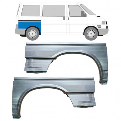 Galinė arka už VW Transporter T4 1990-2003 / SWB / Kairė + Dešinė / Rinkinys 9600