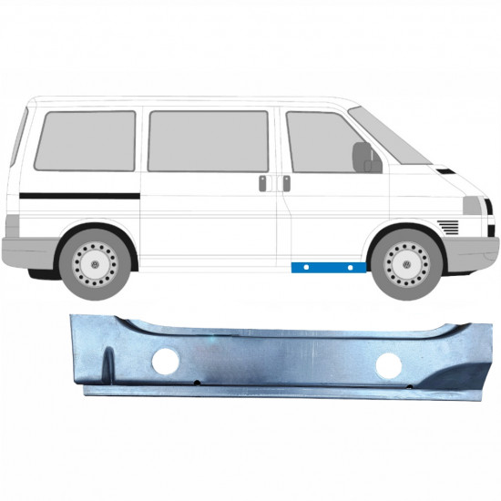 Slenkstis apatinė durų priekinių vidinė už VW Transporter T4 1990-2003 / Dešinė 5361