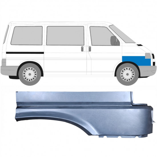 Sparno apatinė dalis už VW Transporter T4 1990-1996 / Dešinė 5365