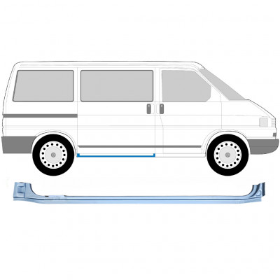 Slenkstis apatinė durų slankiojančių už VW Transporter T4 1990-2003 / Dešinė 5362