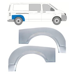 Galinė arka už Volkswagen Transporter T5 2003-2015 / Kairė + Dešinė / Rinkinys 16372