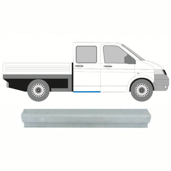 Slenkstis galinė dalis už VW Transporter T5 2003-2015 / Kairė = Dešinė (simetriška) 9135