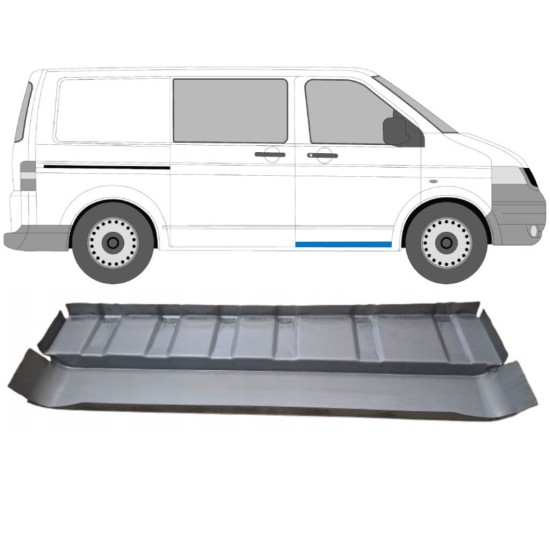 Priek durų vidaus skarda už Volkswagen Transporter T5 2003-2015 / Dešinė 16838