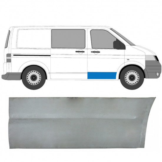 Priekinių durų išorinė dalis už VW Transporter T5 2003-2015 / Dešinė 7141