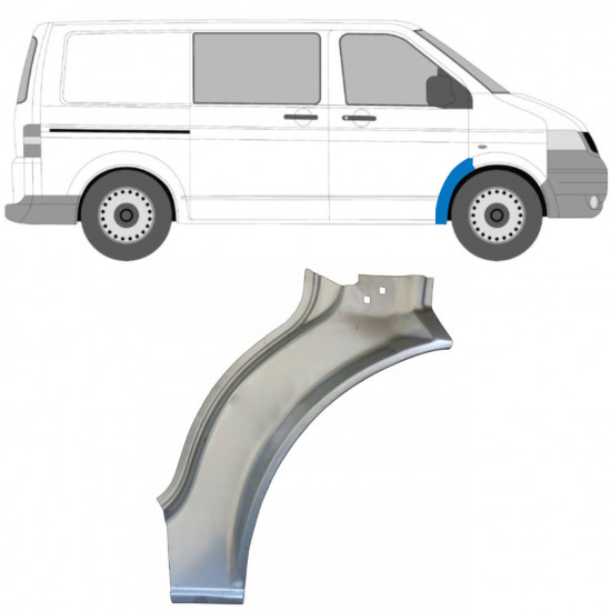 Sparno apatinė dalis už Volkswagen Transporter T5 2003-2009 / Dešinė 12021