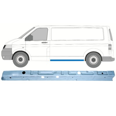 Slenkstis vidinė dalis už Volkswagen Transporter T5 2003-2015 / Kairė 16089