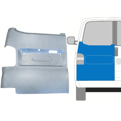 Galinių durų dalis už Volkswagen Transporter T5 2003-2015 / Kairė 15058